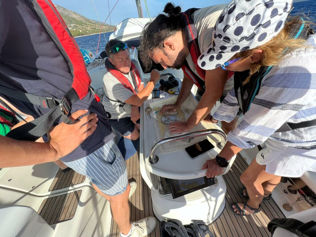 skippers croatia, sailing courses in croatia crew on a yacht